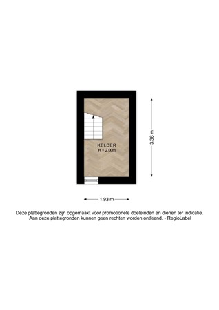 Floorplan - Gooierstraat 22, 7416 XC Deventer